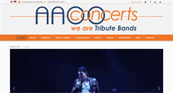 Desktop Screenshot of aaoo-concerts.de